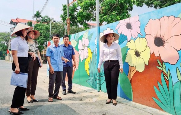 Xã Quốc Oai lan tỏa phong trào “sáng - xanh - sạch - đẹp - an toàn”