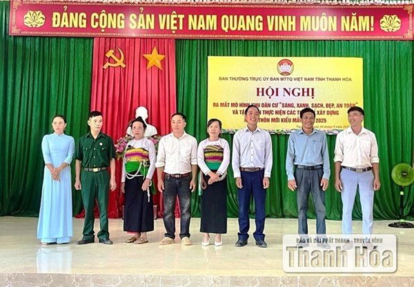 Thanh Hóa: Ra mắt mô hình khu dân cư “Sáng, xanh, sạch, đẹp, an toàn”