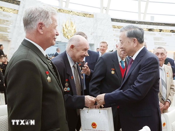 Tổng Bí thư Tô Lâm: Vun đắp tình hữu nghị Việt Nam-Belarus ngày càng bền chặt
