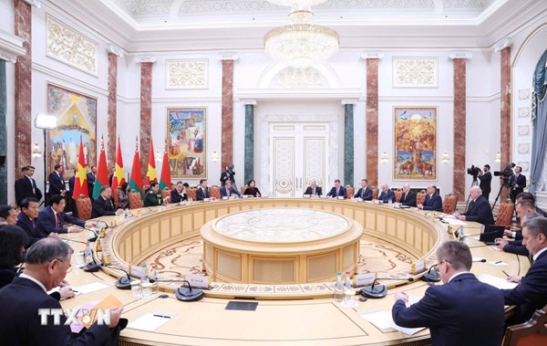 Tổng Bí thư Tô Lâm hội đàm với Tổng thống Belarus Aleksandr Lukashenko