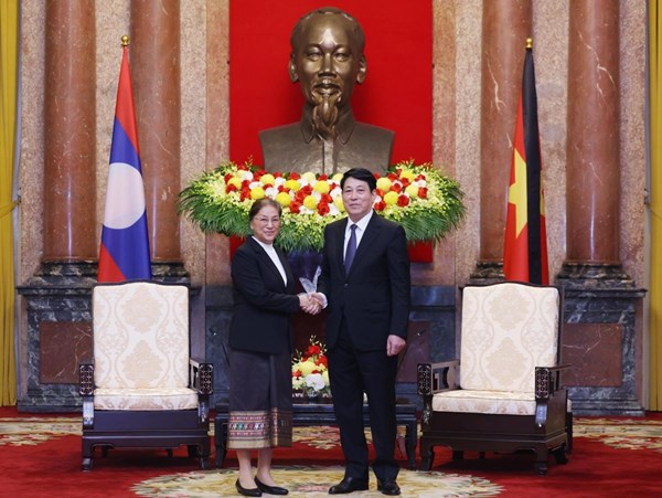 Lào luôn ghi nhớ đóng góp to lớn của nguyên Chủ tịch nước Trần Đức Lương