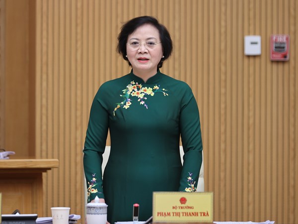 Bộ Nội Vụ Phạm Thị Thanh Trà: Đã sắp xếp 52 đơn vị hành chính cấp tỉnh