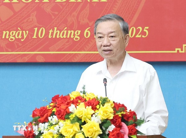 Phát biểu của Tổng Bí thư tại buổi làm việc với Ban Thường vụ Tỉnh ủy các tỉnh Phú Thọ, Vĩnh Phúc, Hòa Bình