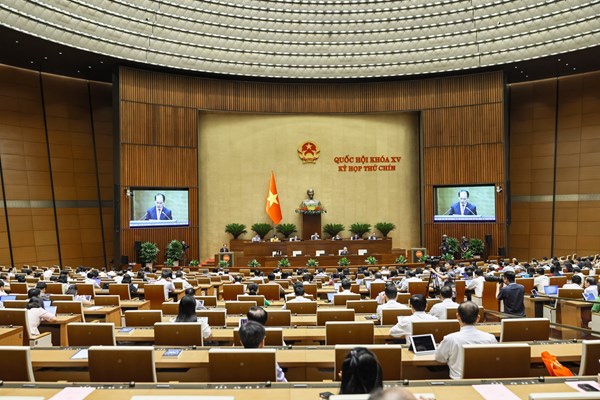 Sửa đổi, bổ sung một số điều của Hiến pháp năm 2013: Cầu thị, tiếp thu tối đa ý kiến của Nhân dân, của các đại biểu Quốc hội