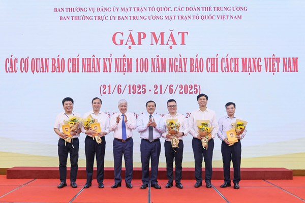 Mỗi cơ quan báo chí cùng góp phần để tiếng nói của Mặt trận và nhân dân đến gần hơn với công chúng