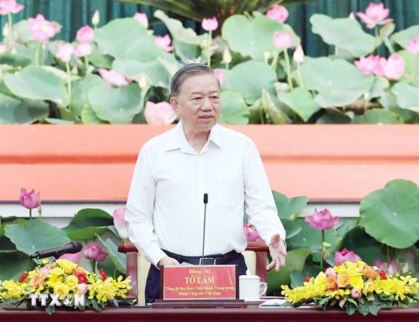 Phát biểu của Tổng Bí thư Tô Lâm tại buổi làm việc với Ban Thường vụ Thành ủy TP Hồ Chí Minh, Ban Thường vụ Tỉnh ủy Bà Rịa – Vũng Tàu và Bình Dương