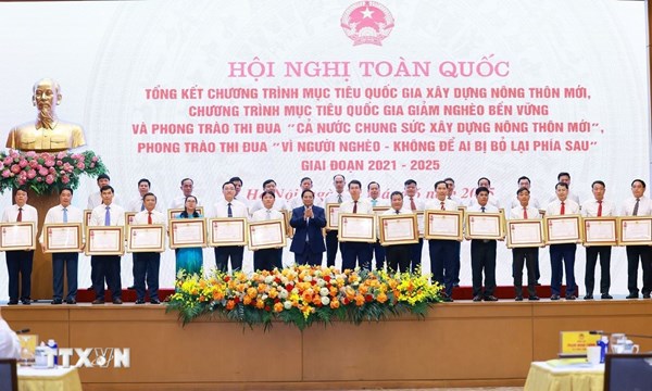 Thủ tướng Phạm Minh Chính: Các chương trình, phong trào phải để người dân cảm nhận và thụ hưởng thành quả thực