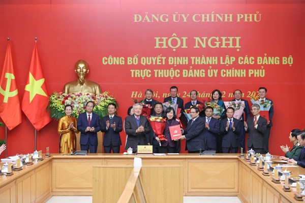 Kế hoạch 56-KH/BCĐ: Các nhiệm vụ của Đảng ủy Chính phủ trong lãnh đạo, chỉ đạo kiểm tra, hướng dẫn việc sắp xếp, tinh gọn tổ chức bộ máy 