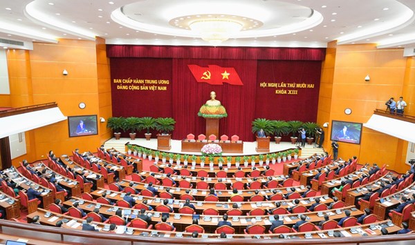 Toàn văn Nghị quyết Hội nghị lần thứ 12 Ban Chấp hành Trung ương Đảng khóa XIII