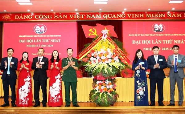 Đại hội Đảng bộ Ủy ban MTTQ tỉnh Thanh Hóa lần thứ nhất, nhiệm kỳ 2025-2030