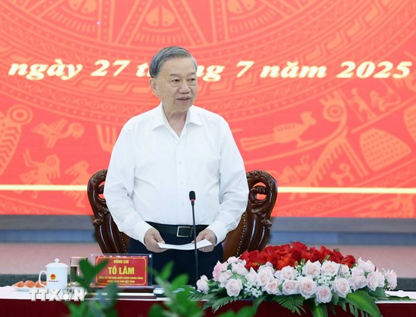 Tổng Bí thư Tô Lâm: Tinh thần 'Điện Biên Phủ' phải tiếp tục được thắp lên như một mệnh lệnh phát triển