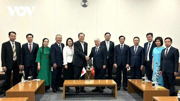 Chủ tịch Ủy ban Trung ương MTTQ Việt Nam Đỗ Văn Chiến thăm và làm việc tại Nhật Bản