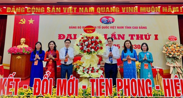 Đại hội Đảng bộ MTTQ Việt Nam tỉnh Cao Bằng lần thứ I, nhiệm kỳ 2025 - 2030 