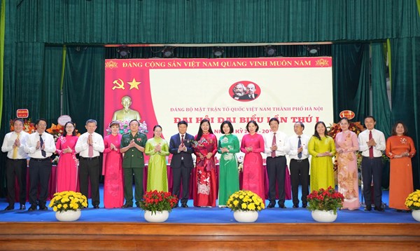 Đại hội đại biểu Đảng bộ Mặt trận Tổ quốc Việt Nam thành phố Hà Nội lần thứ I, nhiệm kỳ 2025-2030