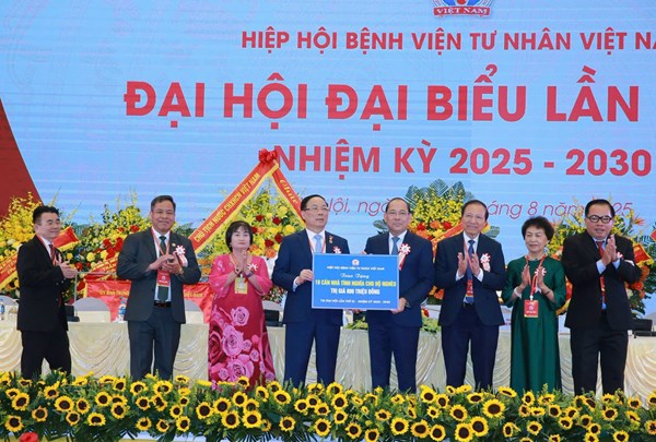 Đại hội Hiệp hội Bệnh viện Tư nhân Việt Nam lần thứ III, nhiệm kỳ 2025 - 2030