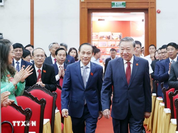 Tổng Bí thư Tô Lâm dự Đại hội đại biểu Đảng bộ Văn phòng Trung ương Đảng nhiệm kỳ 2025-2030 