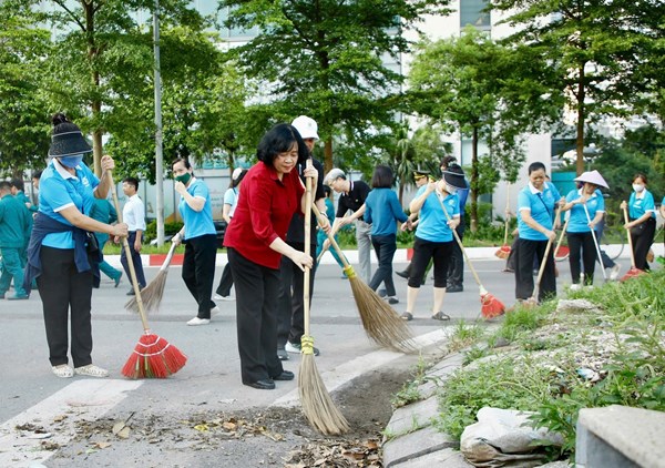 Phát động phong trào toàn dân chung tay bảo vệ môi trường chào mừng kỷ niệm 80 năm Quốc khánh 2/9