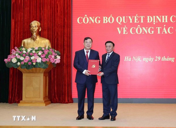 Bộ Chính trị bổ nhiệm ông Phạm Gia Túc giữ chức Chánh Văn phòng Trung ương Đảng 