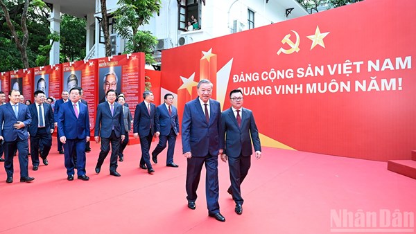 Tổng Bí thư Tô Lâm dự lễ ra mắt Trang thông tin điện tử “Đảng Cộng sản Việt Nam - Đại hội XIV“
