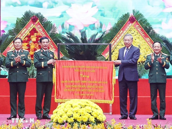 Tổng Bí thư Tô Lâm: Thi đua Quyết thắng toàn quân tạo đột phá mới xây dựng quân đội cách mạng, chính quy, tinh nhuệ, hiện đại