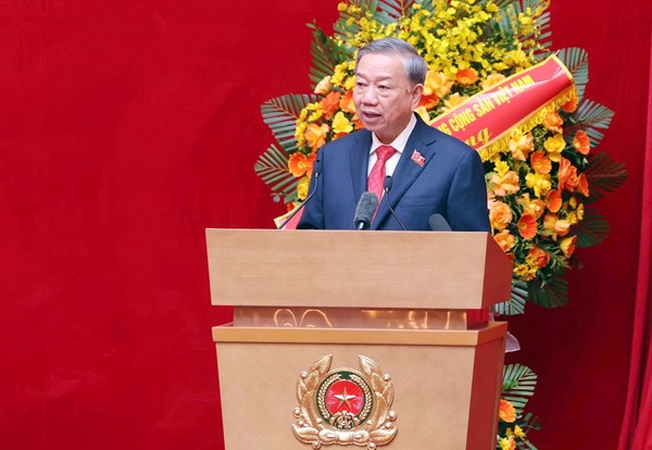 Phát biểu chỉ đạo của Tổng Bí thư Tô Lâm tại Đại hội Đảng bộ Công an Trung ương lần thứ VIII
