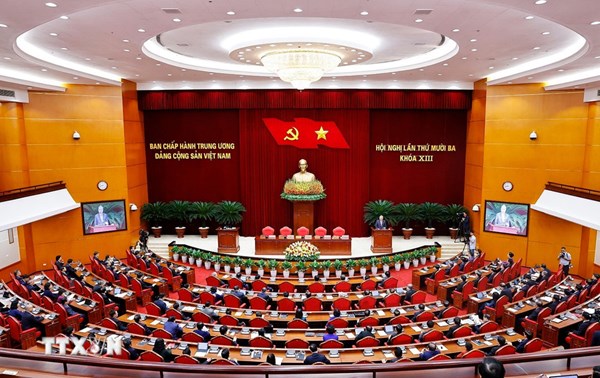 Hội nghị Trung ương 13 hoàn thành toàn bộ nội dung, chương trình đề ra 