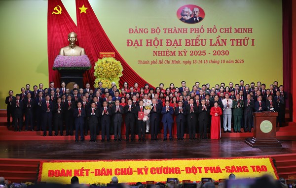 Đại hội Đại biểu Đảng bộ TP Hồ Chí Minh: 'Tạo khí thế, niềm tin và động lực phát triển của TP Hồ Chí Minh giai đoạn mới' 
