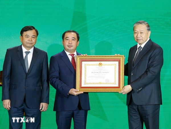 Tổng Bí Thư Tô Lâm dự Lễ kỷ niệm 80 năm ngành Nông nghiệp - Môi trường 