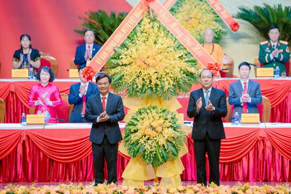 Phó Chủ tịch Hoàng Công Thủy dự Đại hội đại biểu Mặt trận Tổ quốc Việt Nam tỉnh Quảng Trị lần thứ I, nhiệm kỳ 2025 - 2030