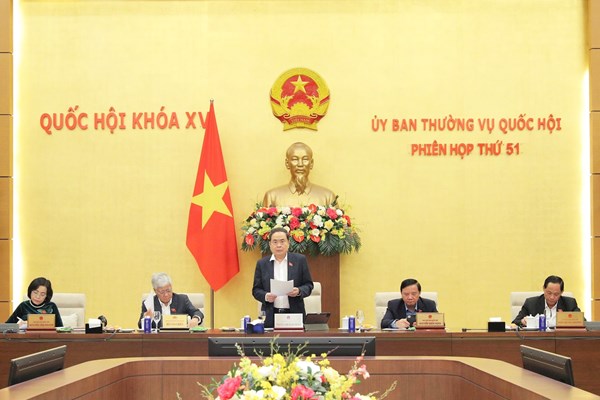 Thông qua Nghị quyết dự kiến số lượng người của tổ chức chính trị, tổ chức xã hội được giới thiệu ứng cử đại biểu Quốc hội Khóa XVI