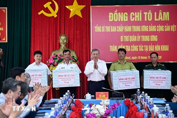 Tổng Bí thư Tô Lâm: Phát triển cụm đảo Hòn Khoai - bước tiến của một Việt Nam khát vọng và tự cường 