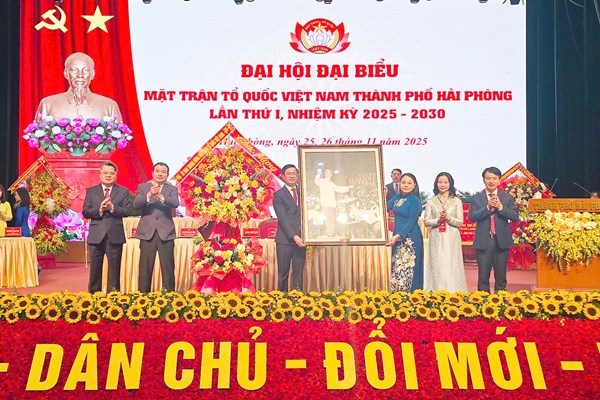 Mở ra chặng đường phát triển mới, tạo thêm sức mạnh cho khối đại đoàn kết toàn dân tộc của nhân dân thành phố Hải Phòng
