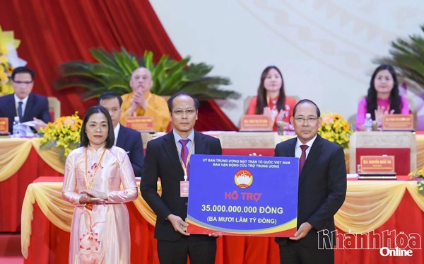 Phó Chủ tịch Hoàng Công Thủy dự Đại hội đại biểu MTTQ Việt Nam tỉnh Khánh Hòa lần thứ I, nhiệm kỳ 2025 - 2030