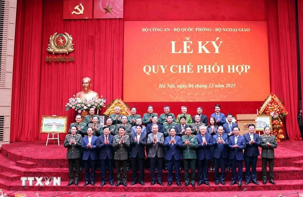 Tăng cường phối hợp Công an - Quân đội - Ngoại giao trong giai đoạn mới