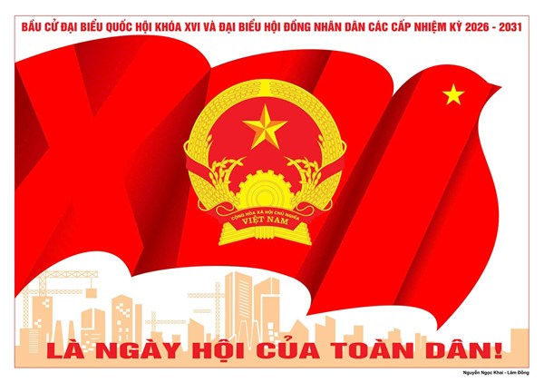 Đẩy mạnh tuyên truyền bầu cử đại biểu Quốc hội khóa XVI và bầu cử Hội đồng nhân dân các cấp nhiệm kỳ 2026-2031