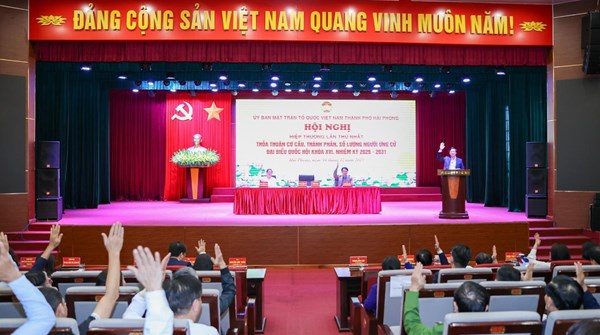 Một số điểm cần lưu ý trong tổ chức Hội nghị hiệp thương, giới thiệu người ứng cử đại biểu Hội đồng nhân dân các cấp nhiệm kỳ 2026-2031