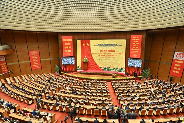 Lễ kỷ niệm 80 năm Ngày Tổng tuyển cử đầu tiên bầu Quốc hội Việt Nam