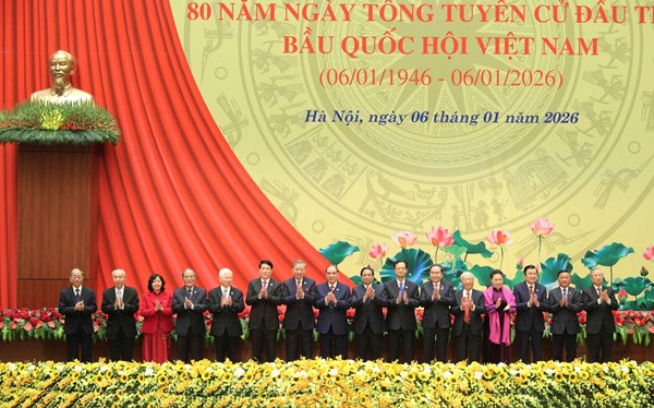 Tổng Bí thư Tô Lâm: Quốc hội Việt Nam không ngừng trưởng thành, lớn mạnh, khẳng định vai trò trung tâm của đời sống chính trị, pháp lý quốc gia