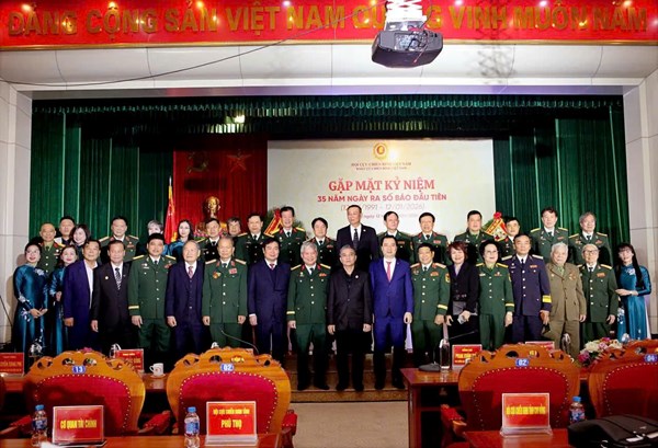 Báo Cựu chiến binh Việt Nam kỷ niệm 35 năm ngày ra số báo đầu tiên