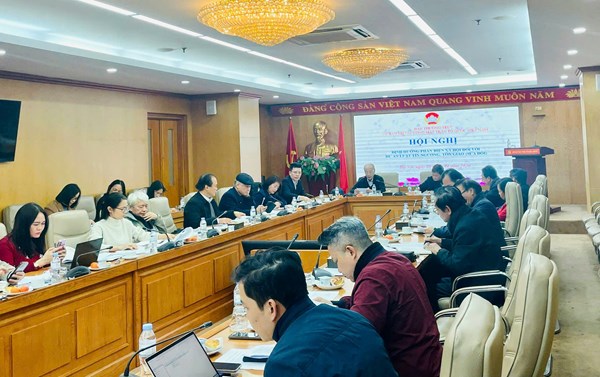 Ủy ban Trung ương MTTQ Việt Nam tổ chức Hội nghị định hướng phản biện xã hội đối với dự án Luật Tín ngưỡng, tôn giáo