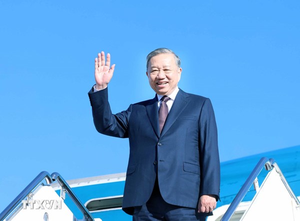 Tổng Bí thư Tô Lâm kết thúc chuyến tham dự Cuộc họp Khai mạc Hội đồng Hòa bình về Gaza