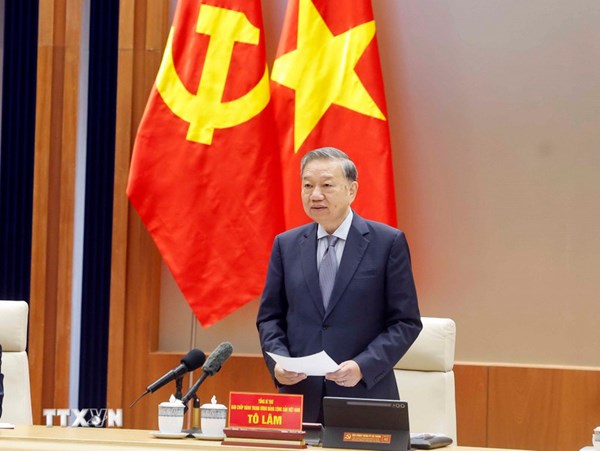 Tổng Bí thư Tô Lâm: Xây dựng thành phố Hải Phòng trở thành trung tâm công nghiệp và cảng biển hiện đại