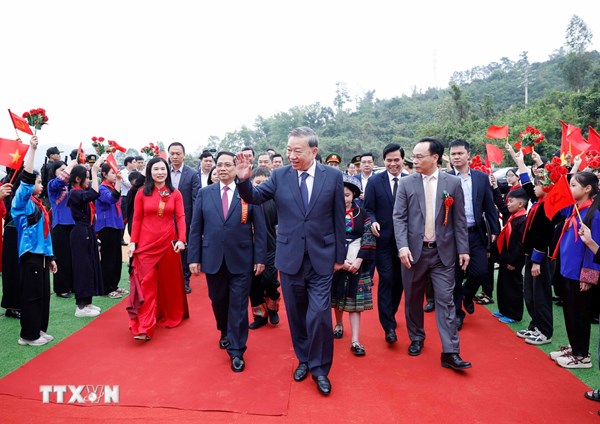 Khởi công đồng loạt trường phổ thông nội trú liên cấp tại các xã biên giới đất liền năm 2026