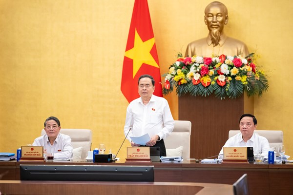 Khai mạc Phiên họp thứ 56 của Ủy ban Thường vụ Quốc hội