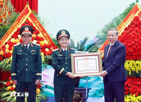 Tổng Bí thư, Chủ tịch nước Tô Lâm dự Lễ đón nhận danh hiệu Anh hùng LLVTND của Quân khu 3 