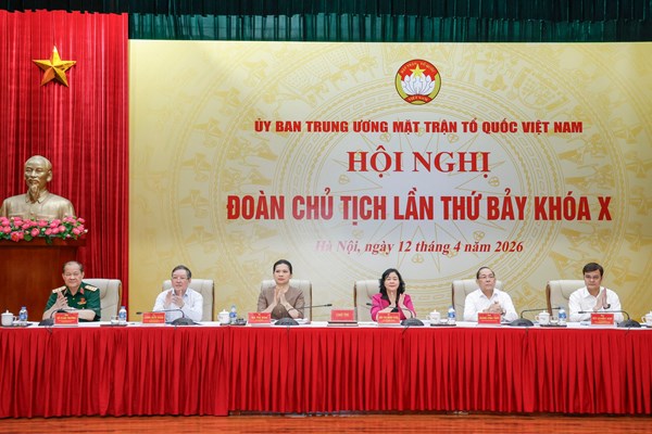 Hội nghị Đoàn Chủ tịch Ủy ban Trung ương MTTQ Việt Nam lần thứ 7, khóa X