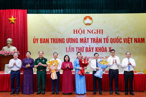 Hội nghị Ủy ban Trung ương MTTQ Việt Nam lần thứ 7 khóa X: Hiệp thương cử 3 Phó Chủ tịch UBTƯ MTTQ Việt Nam
