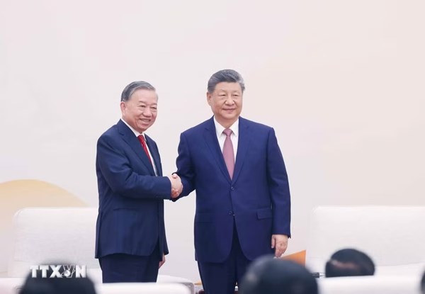 Tổng Bí thư, Chủ tịch nước Tô Lâm và Tổng Bí thư, Chủ tịch nước Tập Cận Bình gặp gỡ thanh niên hai nước