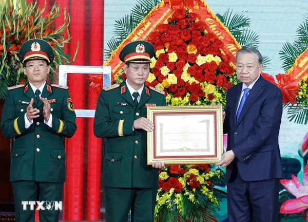 Tổng Bí thư, Chủ tịch nước Tô Lâm: Quân khu 5 phải phát huy vai trò nòng cốt trong xây dựng nền quốc phòng toàn dân 