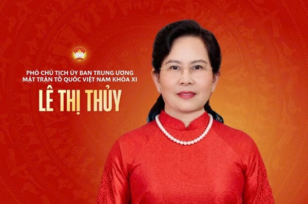 INFOGRAPHIC: Phó Chủ tịch Ủy ban Trung ương MTTQ Việt Nam khóa XI Lê Thị Thủy